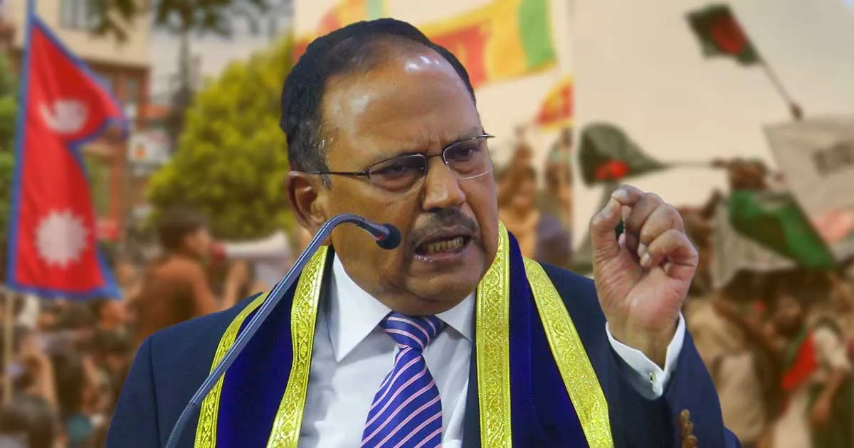 বাংলাদেশ, নেপাল ও শ্রীলঙ্কায় সরকার পতনের নেপথ্যে দুর্বল শাসনব্যবস্থা: অজিত দোভাল