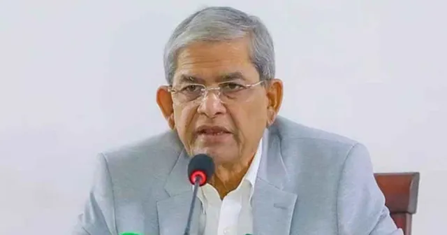 নির্বাচনের দিনেই গণভোটের দাবি মির্জা ফখরুলের